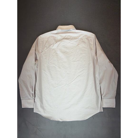 Tommy Hilfiger Slim Fit Stretch Button Down Long Sleeve Shirt Mens LG 16 - Picture 8 of 8